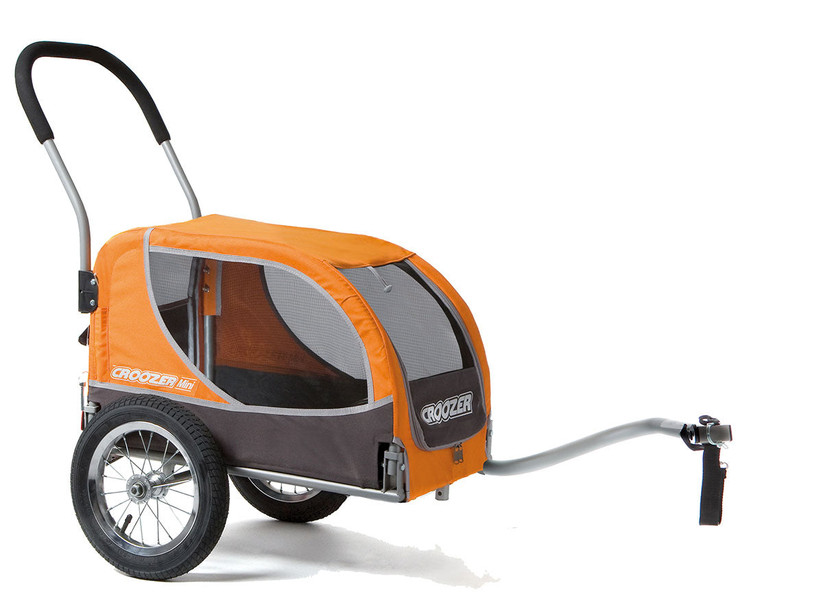 Croozer Mini in Orange - side view